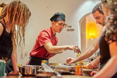 Hanoi Cooking Class: Pho/Bun Cha/Banh Xeo…+Free Egg/Salt Coffee
