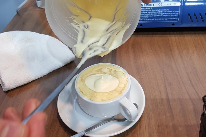Hanoi daily egg coffee making course with local guide - How much value do you get for $15?
