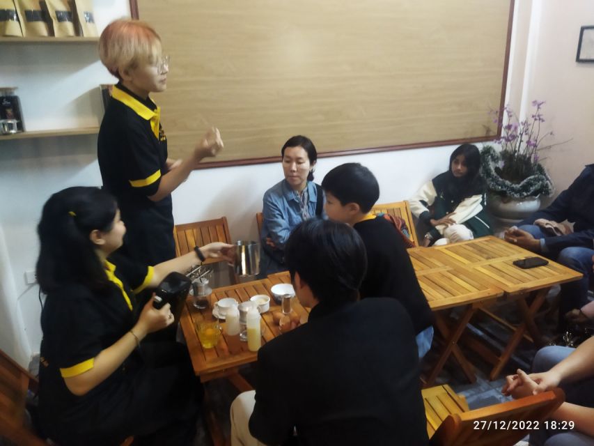 Hanoi Egg Coffee Class - Phin brewing and the parts that take patience