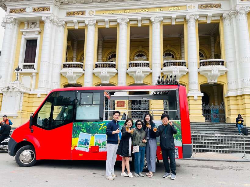 Hanoi Exclusive Craft Beer Bus: Cultural Sightseeing Tour - Starting with banh mi on Hang Da Street