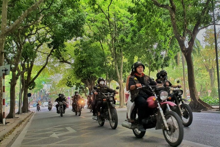 Hanoi Food, Culture, Sightseeing & Fun By Vintage Motorbike - Famous Hanoi sights, from Ho Chi Minh to Long Bien