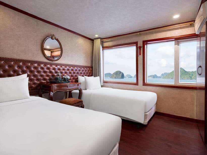 Hanoi: Ha Long & Bai Tu Long Bay 1 or 2-Day Cruise - Food, cabins, internet, and what the price covers