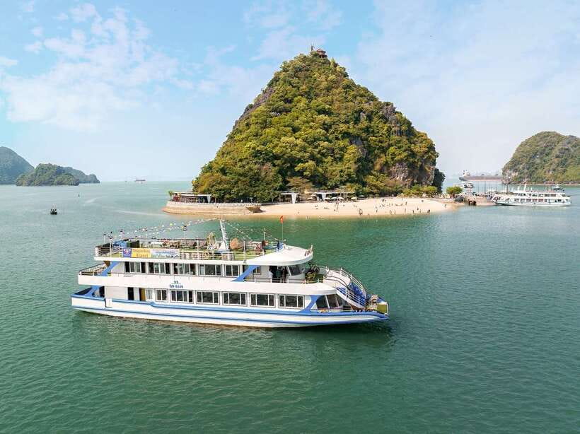Hanoi: Ha Long Bay Day Cruise - Swimming, Meal, Kayaking - Boarding at Tuan Chau Harbor