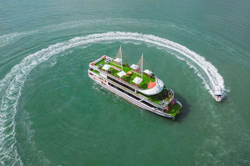 Hanoi: Ha Long Bay Day Tour - Apollo Cruise, Jacuzzi, Buffet - Sunset snacks on the return cruise