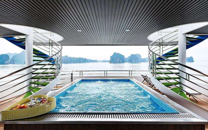 Hanoi: Ha Long Bay Day Trip - Luxury Cruise & Buffet Lunch - Leaving Hanoi by limousine