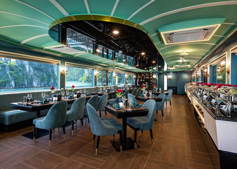 Hanoi: Ha Long Bay Full Day Trip - Amethyst Luxury Cruise - Ti Top Island, swimming, and the steep climb