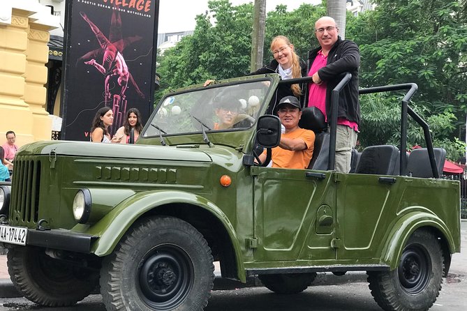 Hanoi Half-day with Food + Fun + Culture By Russian Jeep - Backstreets, markets, and the Hanoi behind the postcard