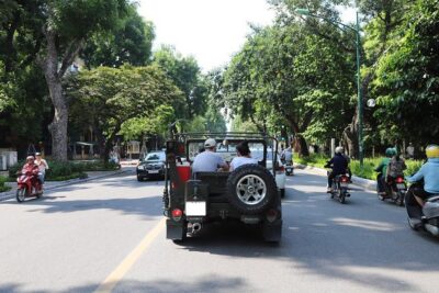Hanoi Half-day with Food + Fun + Culture By Russian Jeep
