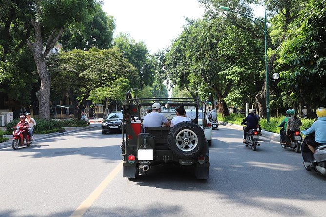 Hanoi Half-day with Food + Fun + Culture By Russian Jeep - Train Street, with a guide and a short walk