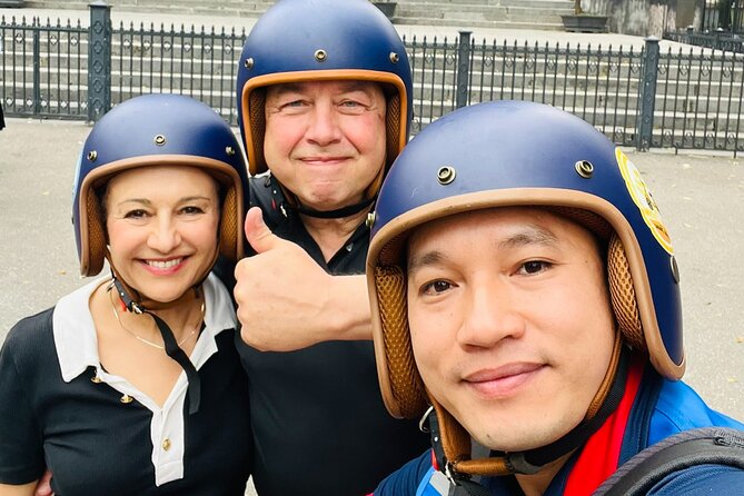 Hanoi Highlights Half-day Vespa Tour: REAL Hanoi, Culture & Food - Making egg coffee near Hanoi Train Street