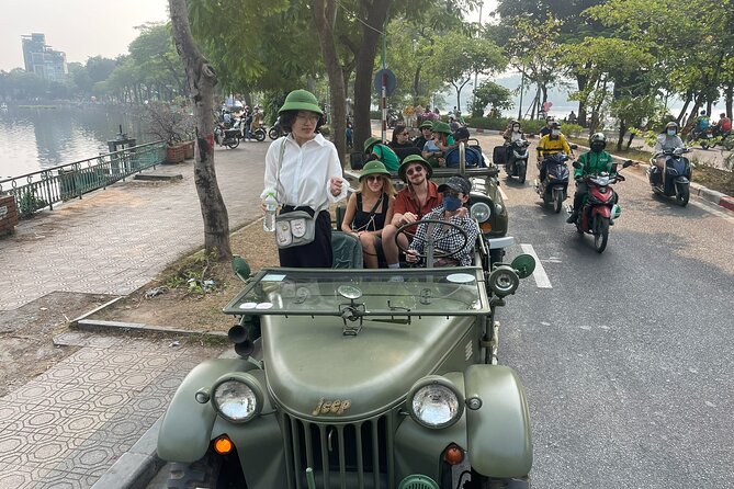 Hanoi Jeep City Highlight, Backstreet, Train Street, Countryside - Old Quarter streets and the French Quarter