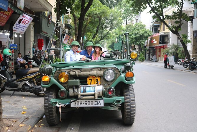 Hanoi Jeep City Tour combine Countryside Train Street, Hidden Gem - Backstreets, alleys, and the real rhythm of Hanoi