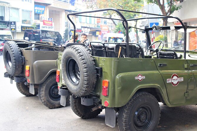 Hanoi Jeep Food Tours Led By Women - Banh cha brings a family-run stop