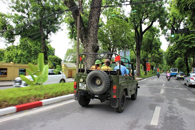 Hanoi Jeep Food Tours Led By Women - A night view of Ho Chi Minh’s memorial area