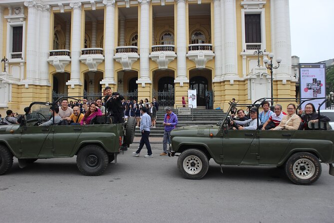 Hanoi Jeep Food Tours Led By Women - Sights included between the meals