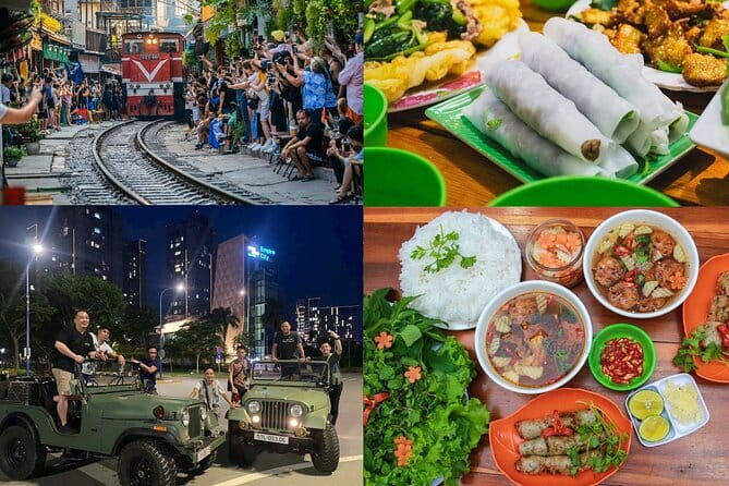 Hanoi Jeep Night Street Foodie Tour, Train Street and Egg Coffee - Why Hanoi works so well after dark