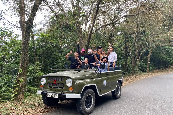Hanoi Jeep Tour - Ba Vi National Park Full Day Tour - Walking to the viewpoint and seeing Ba Vi from above