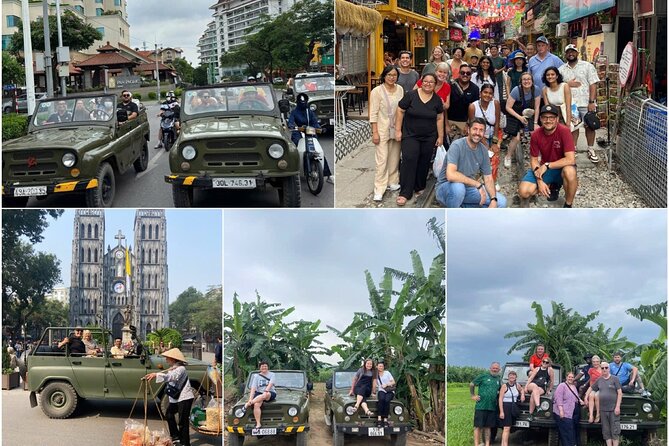 Hanoi Jeep Tour: City Highlights, Train St & Hidden Gems - Why a Jeep is a smart way to see Hanoi