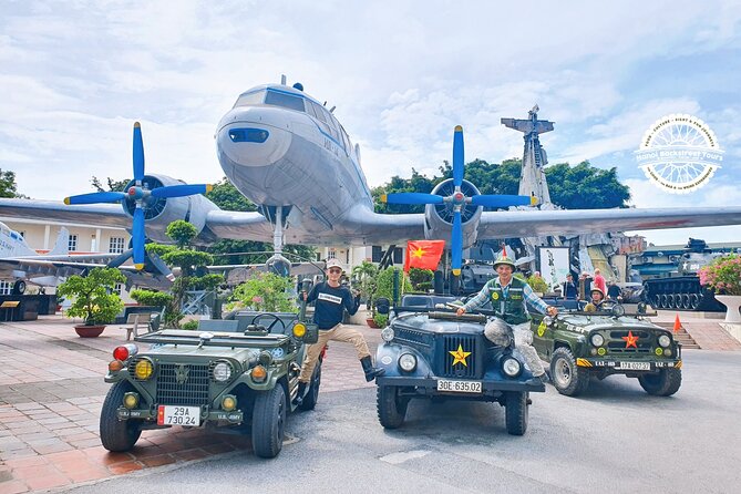 Hanoi Jeep Tour: Food, Culture and Fun by Vietnam Army Jeep - Train Street with coffee and careful timing