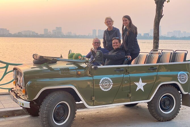Hanoi Jeep Tour: Red River Countryside+ Backstreet+ Train-street - Bay Mau Lake and the backstreet detour