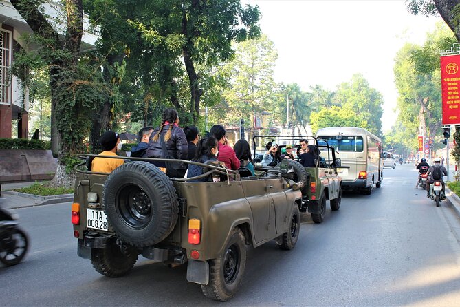 Hanoi Jeep Tours Led By Women: City & Red River Half Day - West Lake, Truc Bach Lake, and Bia Hoi
