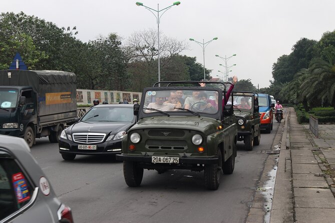 Hanoi Jeep Tours Led By Women: Hanoi City Jeep Tours - Train tracks and Vietnamese egg coffee