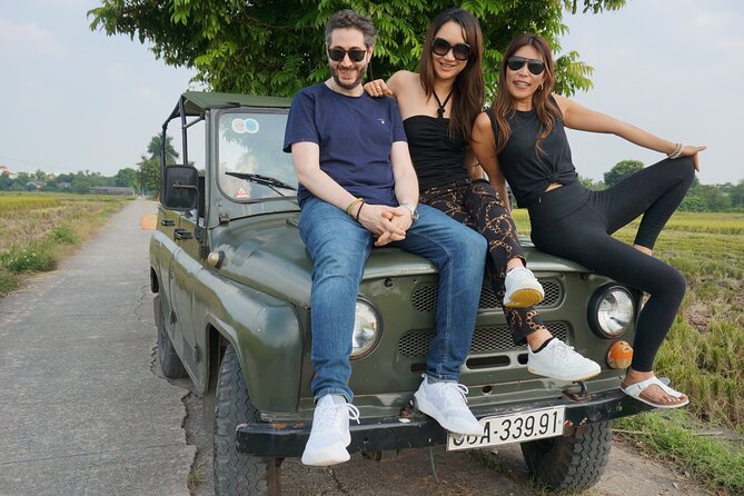 Hanoi Jeep Tours Led By Women: Hanoi Countryside By Legend Jeep - From central Hanoi to the Red River farms