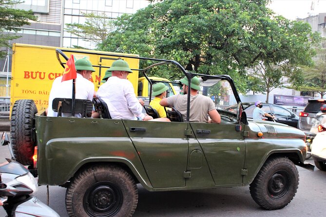Hanoi Jeep Tours Led By Women: Hanoi Countryside Jeep Tours - Hồ Trúc Bạch and the included Vietnamese meal