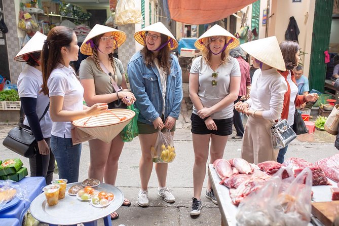 Hanoi Maya Kitchen: Traditional Cooking Class & Market Tour - Starting with market shopping in Hanoi’s Old Quarter