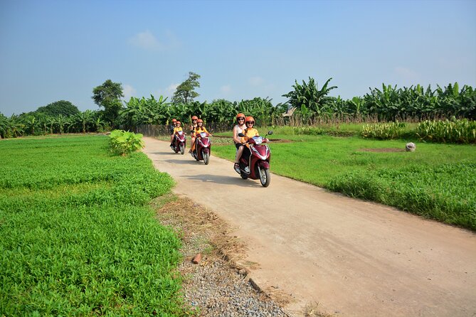 Hanoi Motorbike Led By Women: Hanoi Countryside Motorbike Tours - From Hanoi Opera House to the Red River countryside