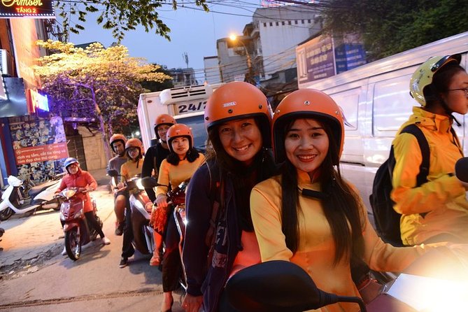 Hanoi Motorbike Tours Led By Women: Hanoi By Night Foodie Motorbike Tours - Egg coffee and the surprise dessert