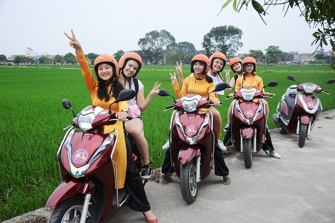 Hanoi Motorbike Tours Led By Women: Hanoi Outskirts & Rural Life - Starting with a safety briefing and a Honda Lead scooter