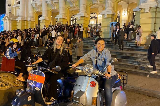 Hanoi Motorbike Tours with Female Riders - Ngũ Xã Island turns lunch into a local food lesson
