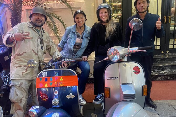 Hanoi Motorbike Tours with Female Riders - The B-52 wreck is a stark final landmark