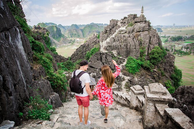 Hanoi, Ninh Binh and Ha Long 6 Day 5 Night Overnight Cruise Tour - Mua Cave rewards strong legs