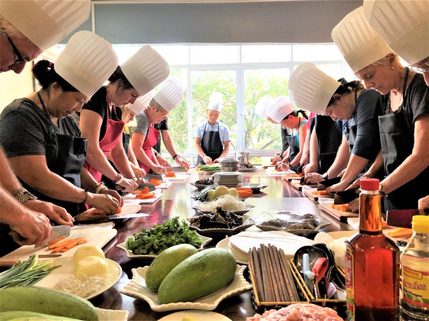 Hanoi: Old Quarter Market Tour and Cooking Class with Meal - Picking three dishes from a broad menu