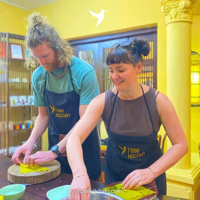 Hanoi: Rose Kitchen: Pho/Bun Cha/Nem+ Free Egg/ Salt Coffee - How the two-hour cooking class works
