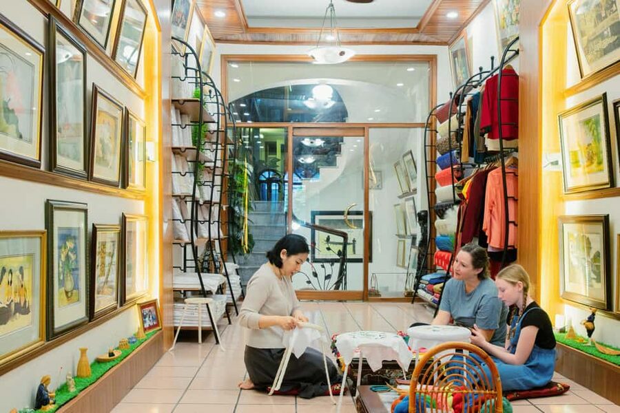 Hanoi's Heritage: Embroidery Workshop in Ancient House - Key points at a glance