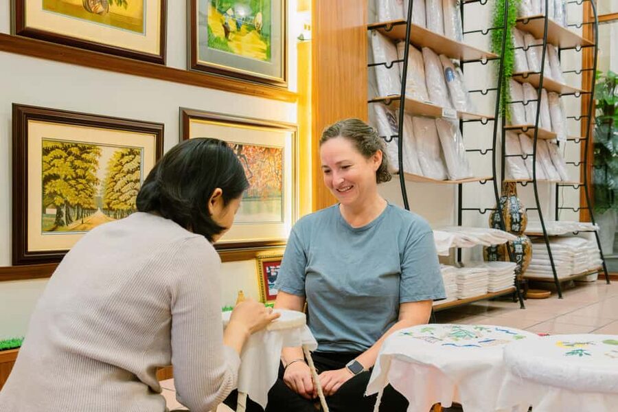 Hanoi's Heritage: Embroidery Workshop in Ancient House - Who should book this workshop?