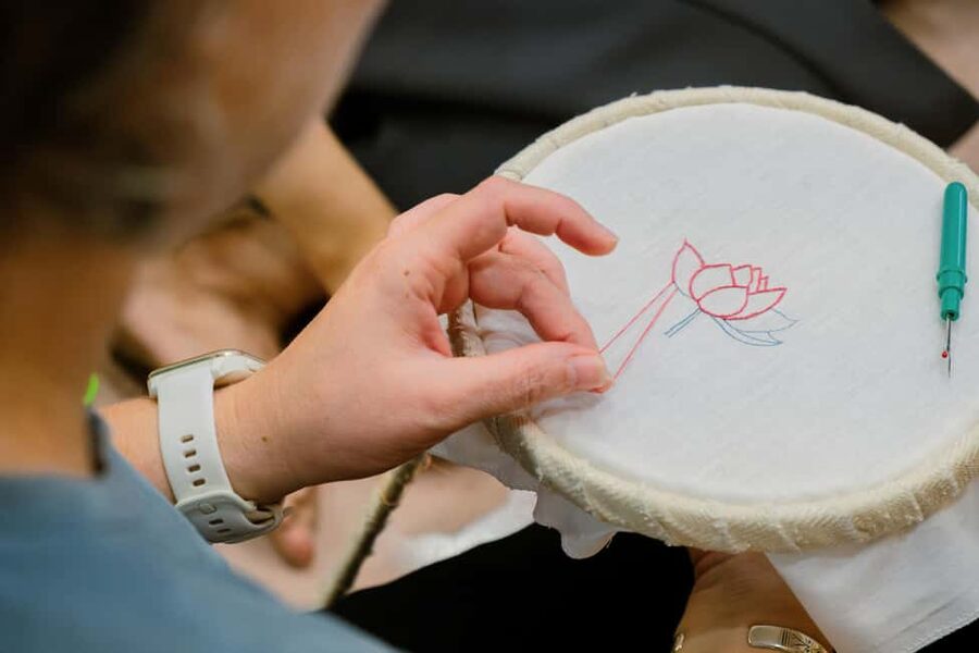 Hanoi's Heritage: Embroidery Workshop in Ancient House - Entering Tân Mỹ at 16 Hang Trong Street
