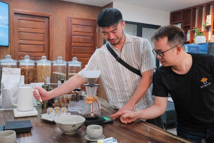 Hanoi: Salt Coffee Workshop Awake Your Senses With 6 Brews - Pour-over coffee reveals the bean