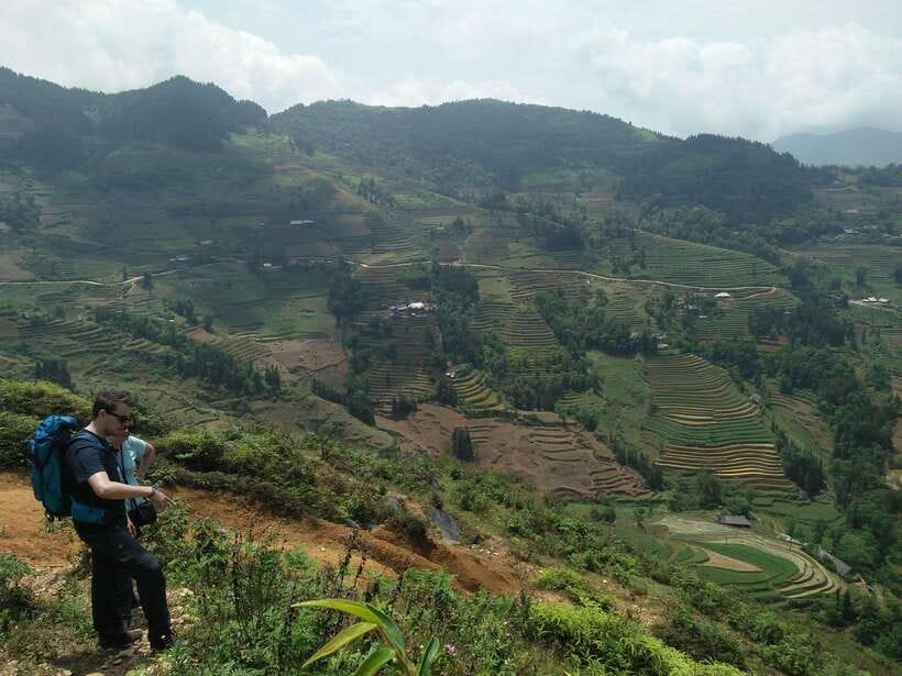 Hanoi- SaPa: 3-Day Homestay Trek to Explore Ethnic cultures - Day 2: Bamboo forest, Rattan Bridge, and Ban Ho