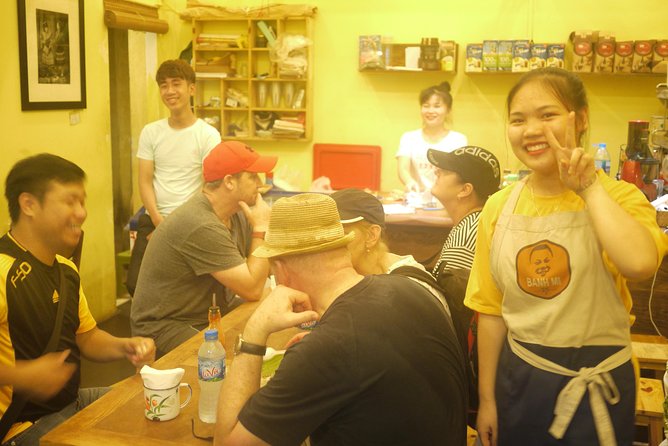 Hanoi street food tour small group tour - Grilled fish, rice rolls, and small bites