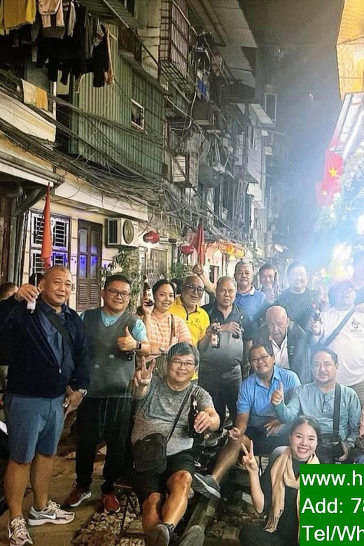 Hanoi Train Street +Best Street Food eating in old quarter - Why this food walk works well in Hanoi