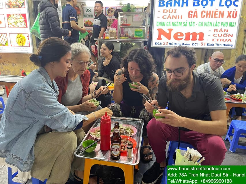 Hanoi Train Street +Best Street Food eating in old quarter - Fried vermicelli with fish, eel, crab, or chicken