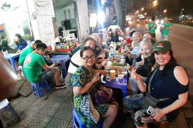 Hanoi Vespa After Dark Street Food Tour -Hidden Gem-Train Street - Starting in the Old Quarter at 6 pm