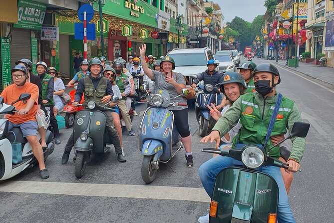 Hanoi Vespa Tours: Food + Culture + Fun on Army Vespa - What Is Included for the $57 Price
