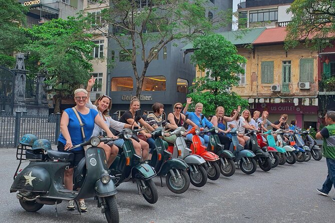 Hanoi Vespa Tours: Food + Culture + Fun on Army Vespa - Ba Dinh Square and the Capital’s Big Landmarks