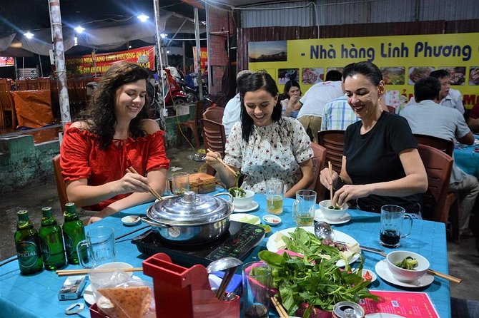 Hanoi Vespa Tours: Hanoi After Dark Vespa Food Tours - Tay Ho ends the night with egg coffee
