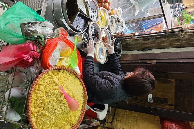 Hanoi Walking Street Food Tour with Train Street - Walking to Train Street after the meal